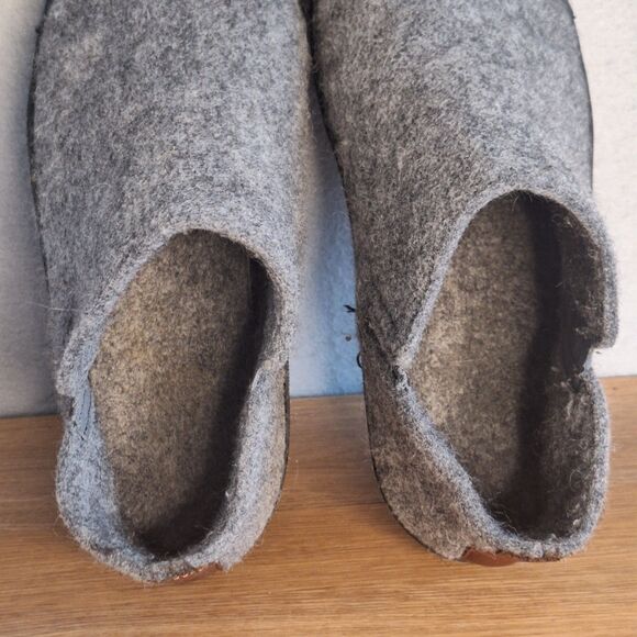 Huckberry Greys Wool Outdoor Slipper Boot Men’s US 12 Gray Slip On Cozy main image 4